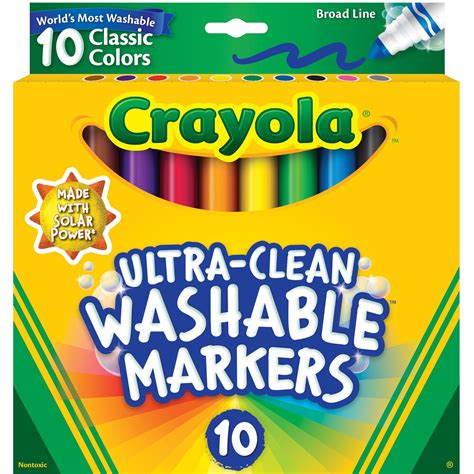 washable markers amazon|10 count crayola washable markers.